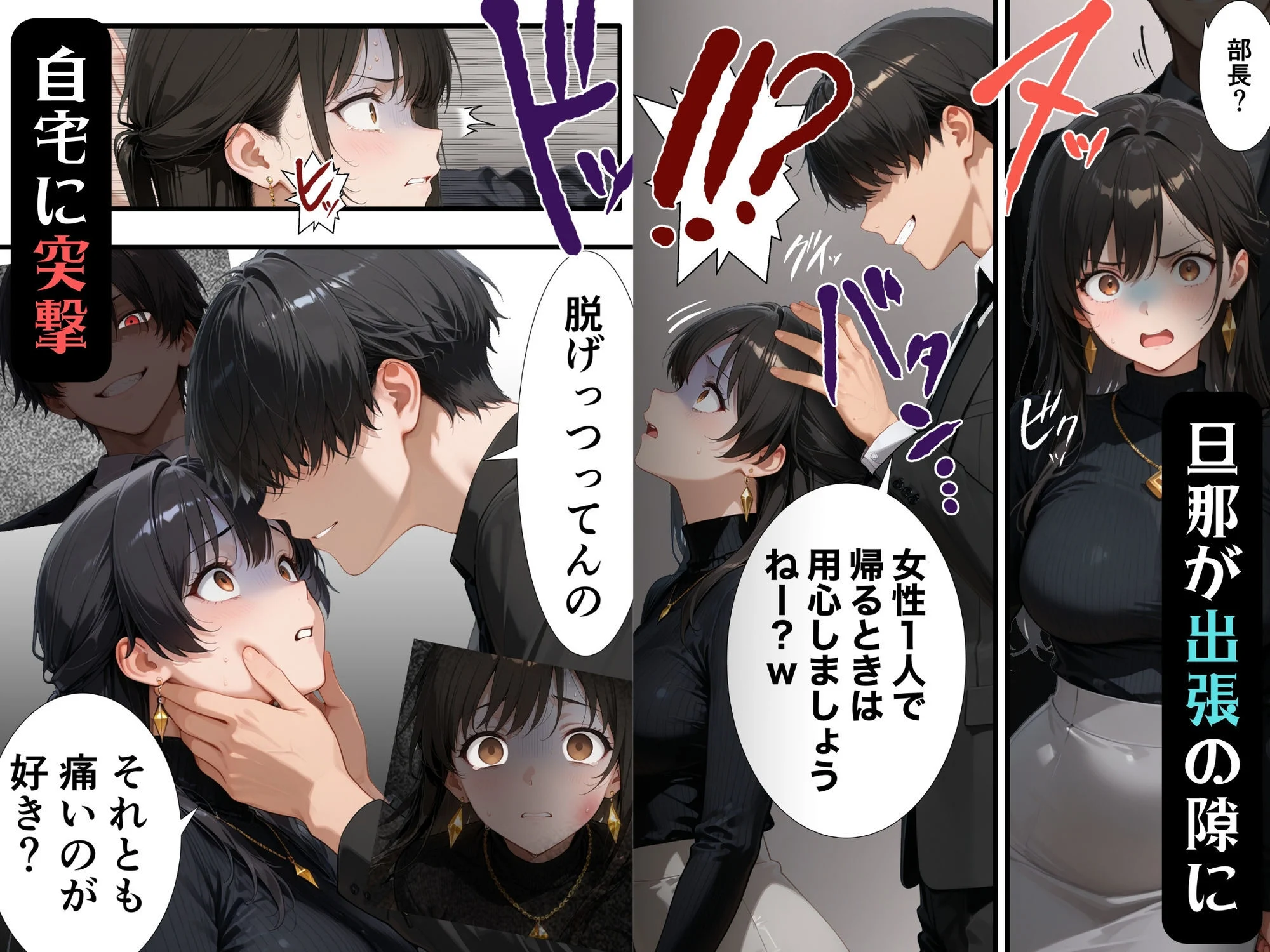 【完堕ち編】パワハラ人妻上司 復讐NTR調教 〜弱みを握られて言いなりに〜 画像3