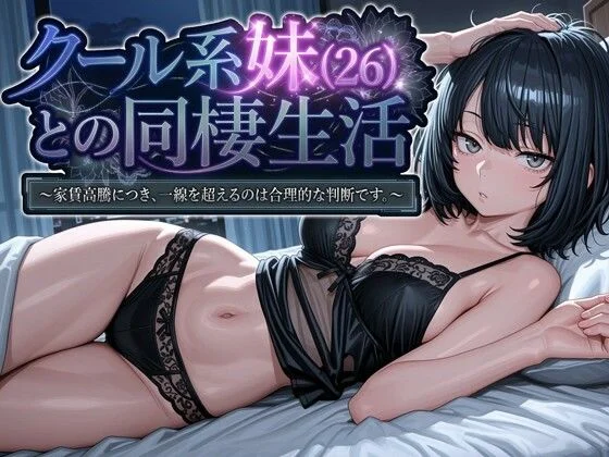 クール系妹（26）との同棲生活 〜家賃高騰につき、一線を超えるのは合理的な判断です。〜